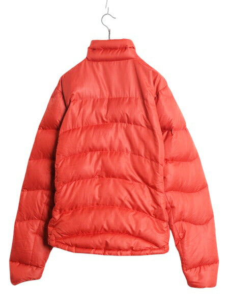 00s パタゴニア ナイロン ダウン ジャケット レディース L / 古着 04年製 オールド Patagonia 700フィル フルジップ ブルゾン ハイネック