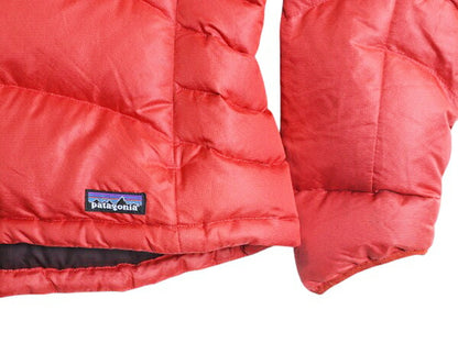 00s パタゴニア ナイロン ダウン ジャケット レディース L / 古着 04年製 オールド Patagonia 700フィル フルジップ ブルゾン ハイネック
