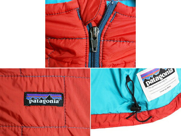 パタゴニア ナノパフ ジャケット キッズ XL レディース S / 16年製 Patagonia 中綿 ナイロン キルティング ブルゾン フルジップ パッカブル