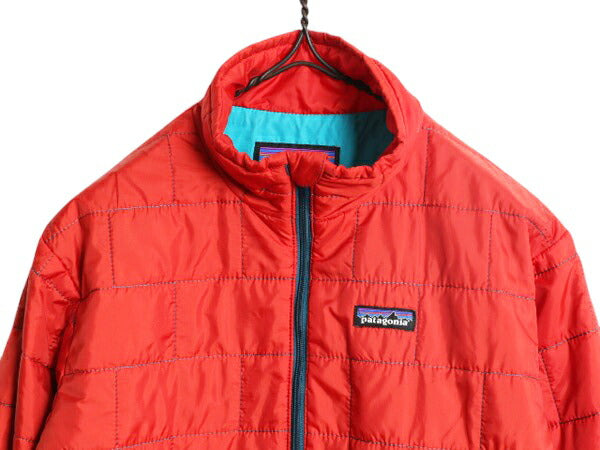 パタゴニア ナノパフ ジャケット キッズ XL レディース S / 16年製 Patagonia 中綿 ナイロン キルティング ブルゾン フルジップ パッカブル