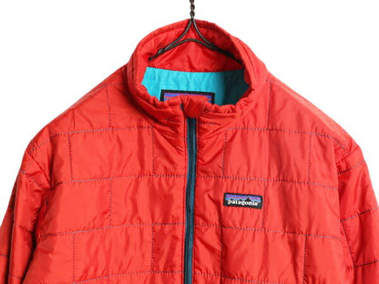 パタゴニア ナノパフ ジャケット キッズ XL レディース S / 16年製 Patagonia 中綿 ナイロン キルティング ブルゾン フルジップ パッカブル