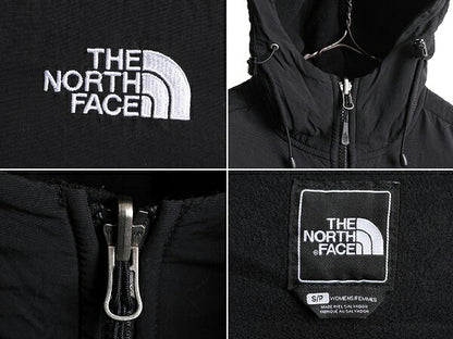 ノースフェイス フード付き デナリ ジャケット レディース S The North Face Denali フリース ジャンパー ブルゾン アウトドア パーカー 黒