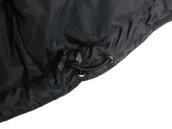 ノースフェイス 中綿 ナイロン ベスト レディース L / 古着 The North Face アウトドア 重ね着 フルジップ パッカブル ハイネック ブラック