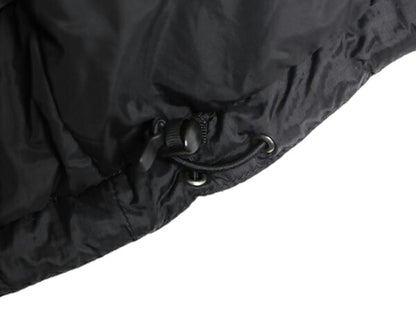 ノースフェイス 中綿 ナイロン ベスト レディース L / 古着 The North Face アウトドア 重ね着 フルジップ パッカブル ハイネック ブラック