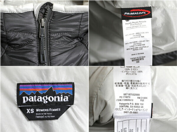 パタゴニア マイクロスフィア ジャケット レディース XS / 13年製 Patagonia 中綿 ナイロン キルティング ブルゾン フルジップ ハイネック