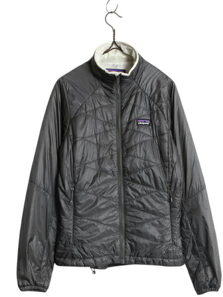 パタゴニア マイクロスフィア ジャケット レディース XS / 13年製 Patagonia 中綿 ナイロン キルティング ブルゾン フルジップ ハイネック