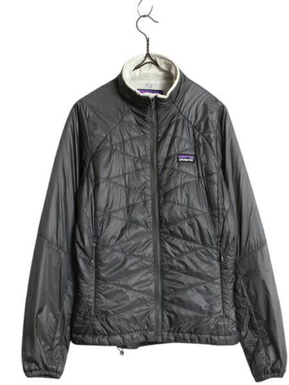 パタゴニア マイクロスフィア ジャケット レディース XS / 13年製 Patagonia 中綿 ナイロン キルティング ブルゾン フルジップ ハイネック