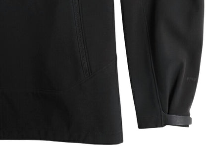 US企画 ノースフェイス APEX ソフトシェル ジャケット メンズ L / The North face アウトドア 裏 フリース フルジップ ジャンパー ブラック