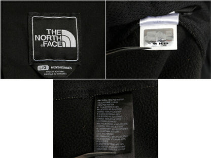 US企画 ノースフェイス APEX ソフトシェル ジャケット メンズ L / The North face アウトドア 裏 フリース フルジップ ジャンパー ブラック