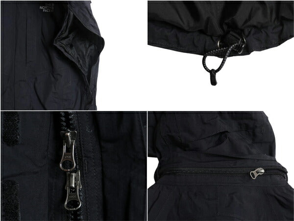 US企画 ノースフェイス HYVENT マウンテンパーカー ジャケット レディース M 古着 The North Face アウトドア ナイロン マンパ ブルゾン 黒