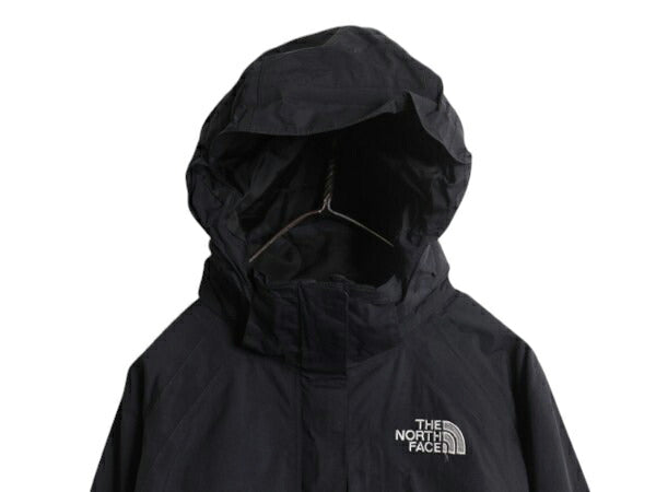 US企画 ノースフェイス HYVENT マウンテンパーカー ジャケット レディース M 古着 The North Face アウトドア ナイロン マンパ ブルゾン 黒