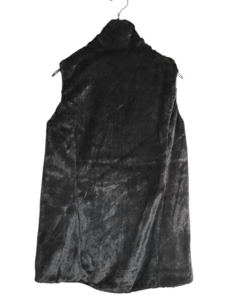 US企画 ノースフェイス フルジップ リバーシブル ベスト レディース XS The North Face アウトドア ハイ パイル フリース 中綿 ナイロン 黒