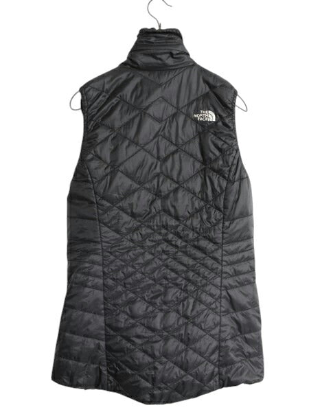 US企画 ノースフェイス フルジップ リバーシブル ベスト レディース XS The North Face アウトドア ハイ パイル フリース 中綿 ナイロン 黒