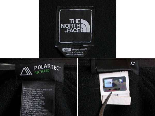 ノースフェイス デナリ ジャケット レディース S / The North Face DENALI アウトドア フリース ナイロン ブラック ジャンパー ブルゾン 黒