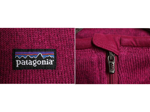 11年製 パタゴニア ベターセーター 1/4 ジップネック レディース M Patagonia アウトドア フリース ジャケット プルオーバー ハーフジップ