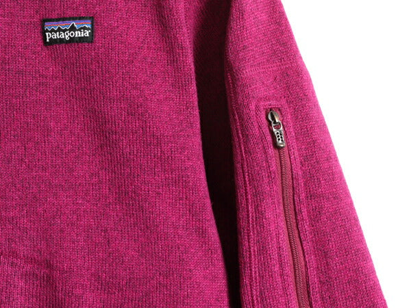 11年製 パタゴニア ベターセーター 1/4 ジップネック レディース M Patagonia アウトドア フリース ジャケット プルオーバー ハーフジップ