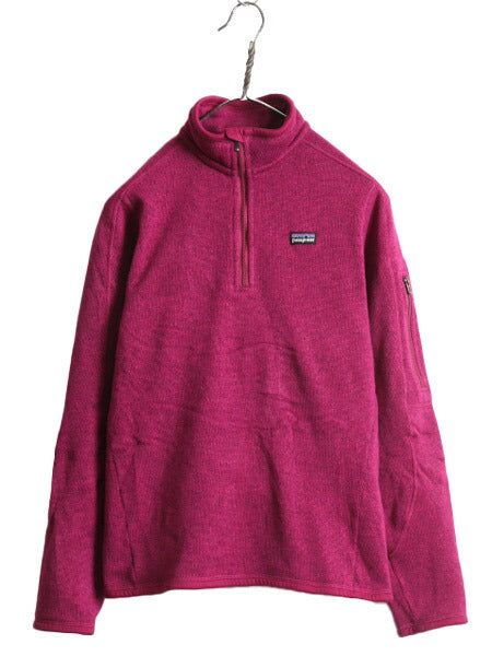 11年製 パタゴニア ベターセーター 1/4 ジップネック レディース M Patagonia アウトドア フリース ジャケット プルオーバー ハーフジップ
