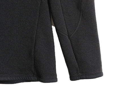 14年製 パタゴニア ベターセーター 1/4 ジップネック レディース S / Patagonia アウトドア フリース ジャケット ニット プルオーバー 黒