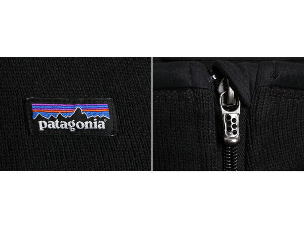 15年製 パタゴニア ベターセーター ベスト レディース M / Patagonia フリース ニット セーター 重ね着 前開き アウトドア ジップアップ 黒