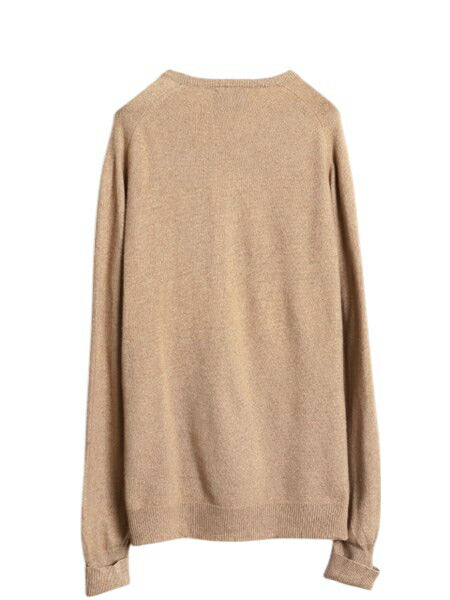 80s USA製 最上級 100% カシミヤ ペンドルトン Vネック ニット セーター メンズ XL / ヴィンテージ SIR PENDLETON カシミア 無地 薄手 高級