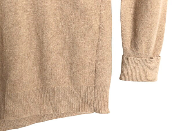 80s USA製 最上級 100% カシミヤ ペンドルトン Vネック ニット セーター メンズ XL / ヴィンテージ SIR PENDLETON カシミア 無地 薄手 高級