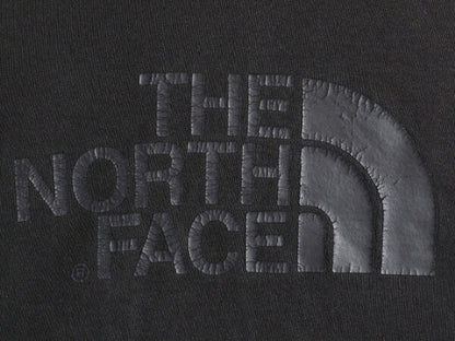 ノースフェイス プリント スウェット フード パーカー メンズ M 程/ 古着 The North Face トレーナー プルオーバー 裏起毛 アウトドア 黒