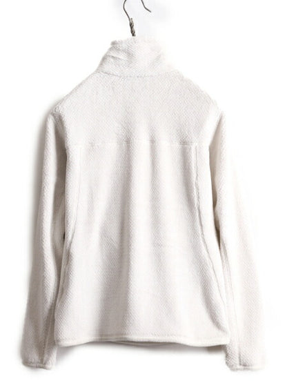 15年製 パタゴニア リツール スナップT プルオーバー ジャケット レディース S / 古着 Patagonia アウトドア パイル フリース ブルゾン 白