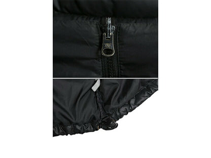 90s ノースフェイス ヌプシ ダウン ジャケット メンズ XL オールド The North face NUPTSE 700フィル ブルゾン 大きいサイズ 収納フード 黒