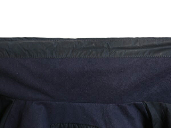 パタゴニア ロング ダウン コート レディース M / 15年製 Patagonia 700フィル ジャケット アウトドア フルジップ ブルゾン ハイネック 紺