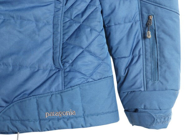 パタゴニア パフ ライダー ジャケット レディース S / 06年製 Patagonia 中綿 ナイロン フルジップ ハイネック ブルゾン 防寒 ワンポイント