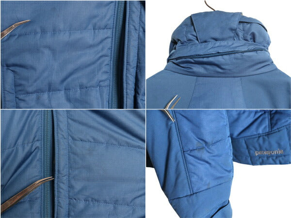 パタゴニア パフ ライダー ジャケット レディース S / 06年製 Patagonia 中綿 ナイロン フルジップ ハイネック ブルゾン 防寒 ワンポイント