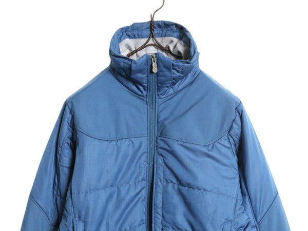 パタゴニア パフ ライダー ジャケット レディース S / 06年製 Patagonia 中綿 ナイロン フルジップ ハイネック ブルゾン 防寒 ワンポイント