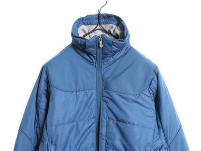 パタゴニア パフ ライダー ジャケット レディース S / 06年製 Patagonia 中綿 ナイロン フルジップ ハイネック ブルゾン 防寒 ワンポイント