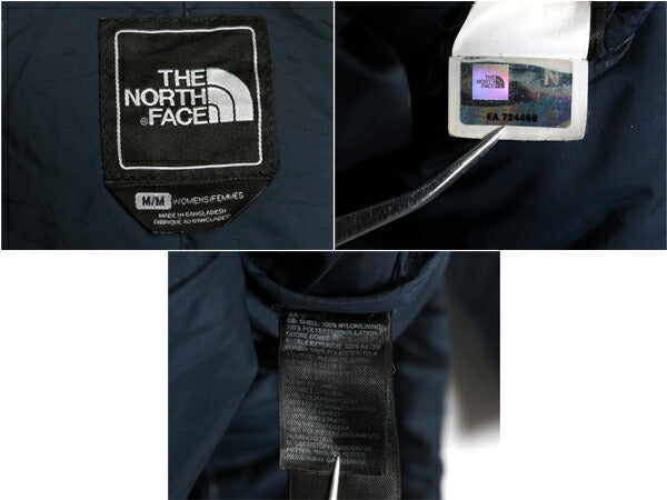 US企画 ノースフェイス ロング ダウン コート レディース M / The North Face アウトドア パーカー ジャケット キルティング 600フィル 紺