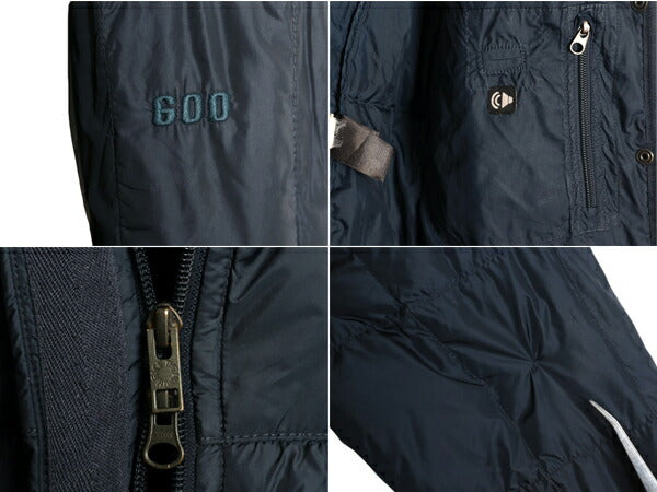 US企画 ノースフェイス ロング ダウン コート レディース M / The North Face アウトドア パーカー ジャケット キルティング 600フィル 紺