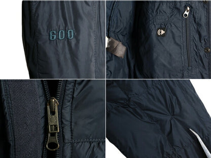 US企画 ノースフェイス ロング ダウン コート レディース M / The North Face アウトドア パーカー ジャケット キルティング 600フィル 紺