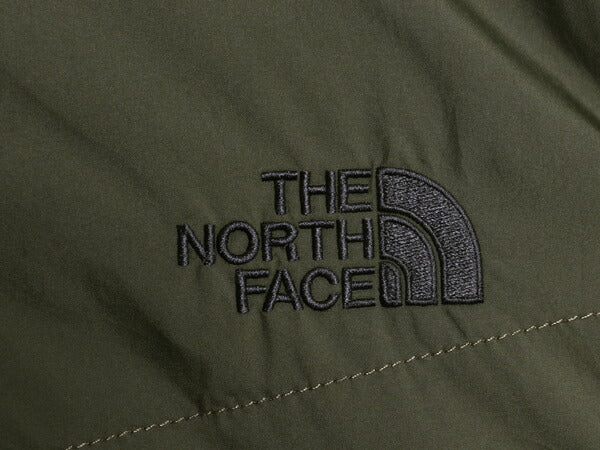 ノースフェイス 中綿 ナイロン ジャケット メンズ S 古着 The North Face フルジップ ブルゾン アウトドア ハイネック ワンポイント カーキ