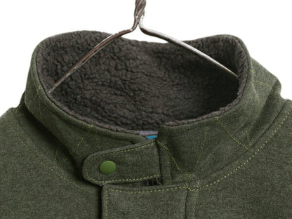 ノースフェイス 裏ボア フリース ジャケット メンズ L 古着 The North face アウトドア 裏起毛 フルジップ ハイネック ブルゾン スウェット