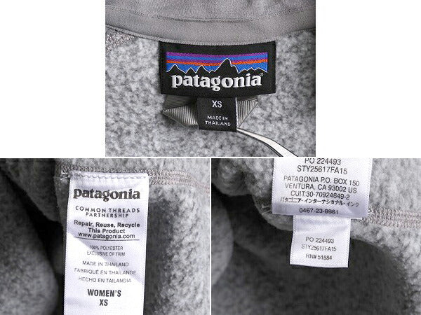 17年製 パタゴニア ベターセーター ハーフジップ レディース XS / 古着 Patagonia アウトドア フリース ジャケット プルオーバー ブルゾン
