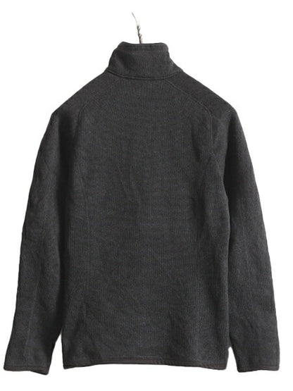 19年製 パタゴニア ベターセーター ハーフジップ レディース S Patagonia アウトドア フリース ジャケット プルオーバー ブルゾン ブラック