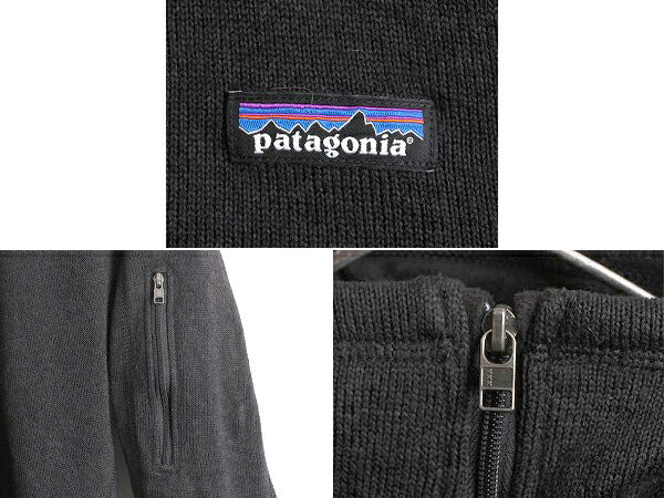 19年製 パタゴニア ベターセーター ハーフジップ レディース S Patagonia アウトドア フリース ジャケット プルオーバー ブルゾン ブラック