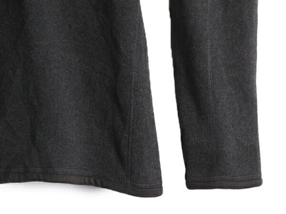 19年製 パタゴニア ベターセーター ハーフジップ レディース S Patagonia アウトドア フリース ジャケット プルオーバー ブルゾン ブラック