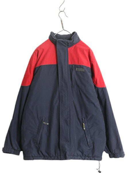 90s チャップス ラルフローレン 中綿 ジャケット メンズ M / オールド ポロ フリース ライナー付き ハーフ コート フルジップ ジャンパー