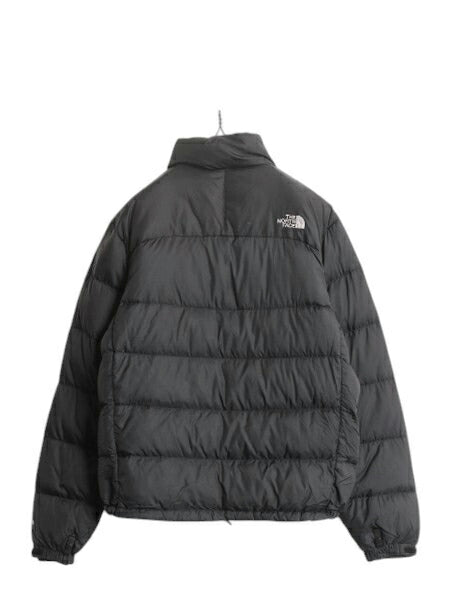 ノースフェイス ヌプシ ダウン ジャケット メンズ S / The North face NUPTSE アウトドア 700フィル ナイロン ハイネック ブルゾン 防寒 黒