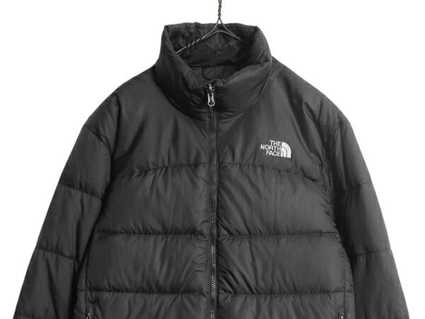 ノースフェイス ヌプシ ダウン ジャケット メンズ S / The North face NUPTSE アウトドア 700フィル ナイロン ハイネック ブルゾン 防寒 黒