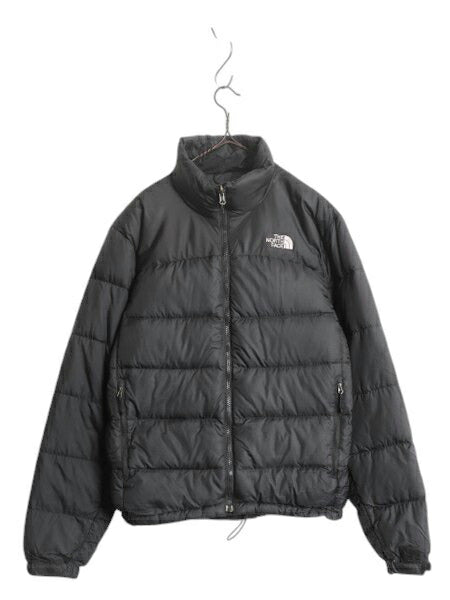 ノースフェイス ヌプシ ダウン ジャケット メンズ S / The North face NUPTSE アウトドア 700フィル ナイロン ハイネック ブルゾン 防寒 黒