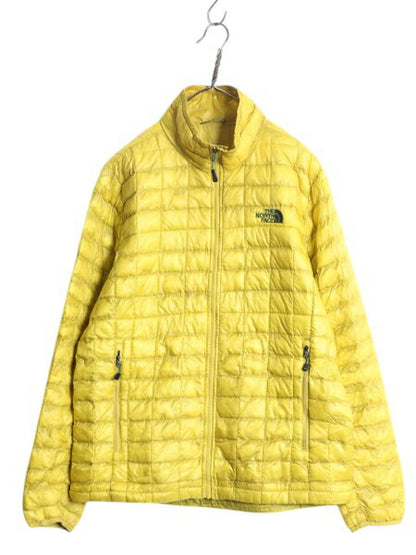 US企画 ノースフェイス 中綿 キルティング ナイロン ジャケット メンズ M The North Face アウトドア サーモボール ジャンパー パッカブル