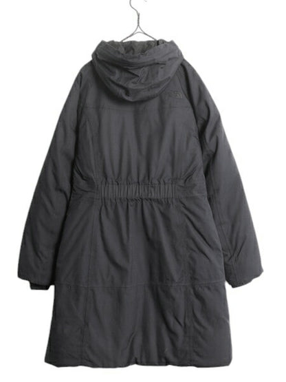 US企画 ノースフェイス アークティック ダウン パーカー レディース S / The North Face アウトドア ジャケット HYVENT ロング コート 黒