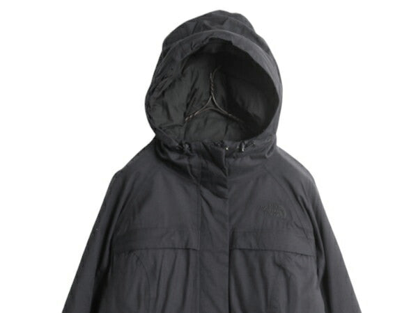 US企画 ノースフェイス アークティック ダウン パーカー レディース S / The North Face アウトドア ジャケット HYVENT ロング コート 黒