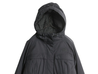 US企画 ノースフェイス アークティック ダウン パーカー レディース S / The North Face アウトドア ジャケット HYVENT ロング コート 黒